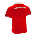 Rot-Weiß - Back - Wales RU - T-Shirt und Shorts für Baby