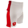Rot-Weiß - Lifestyle - Wales RU - T-Shirt und Shorts für Baby