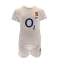 Weiß - Front - England RFU - T-Shirt und Shorts für Baby