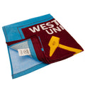 Himmelblau-Weinrot - Back - West Ham United FC - Badetuch, Wappen