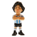 Weiß-Blau - Front - Argentina - Fußball-Figur "Diego Maradona", MiniX