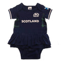 Marineblau - Front - Scotland RU - Bodysuit Tutu-Rock für Baby-Girls