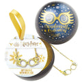 Blau-Gold - Lifestyle - Harry Potter - Christbaumkugel "Luna Lovegood", weihnachtliches Design