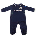 Marineblau - Front - Scotland RU - Schlafanzug für Baby