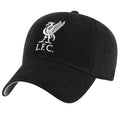 Schwarz-Weiß - Front - Liverpool FC - Kappe für Kinder