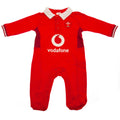 Rot - Front - Wales RU - Schlafanzug für Baby