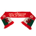 Rot-Weiß-Grün - Front - Fifa - "World Cup 2022 Wales" Schal