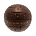 Braun - Front - Tottenham Hotspur FC offizieller Retro Heritage Leder-Fußball