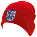 Rot-Weiß-Blau - Front - England FA - Mütze Mit Bündchen für Herren-Damen Unisex