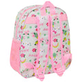 Pink-Weiß - Back - Hello Kitty - Kinder Rucksack, Floral