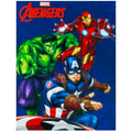 Bunt - Front - Avengers - Decke, Fleece, Logo