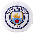 Weiß-Blau - Front - Manchester City FC - Gefülltes Kissen