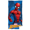 Blau-Rot - Front - Spider-Man - Badetuch, bedruckt