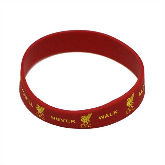 Rot - Back - Liverpool FC offizielles Silikon-Armband