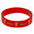 Rot - Front - Liverpool FC offizielles Silikon-Armband