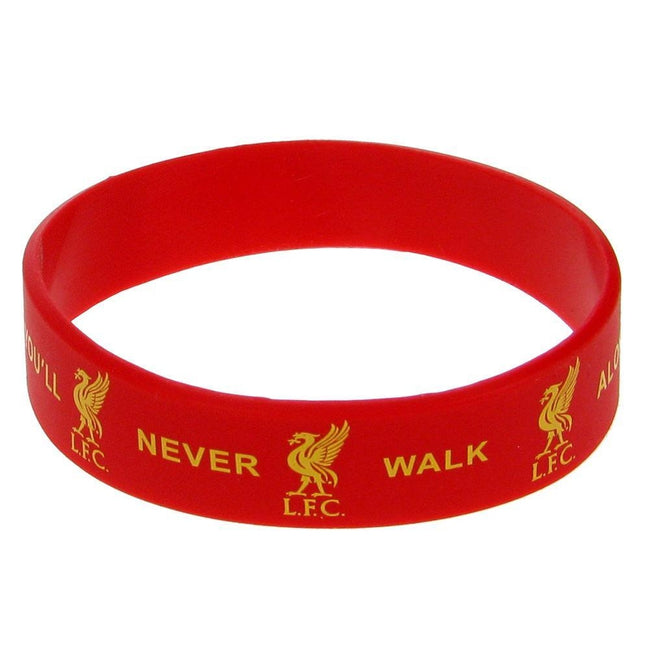 Rot - Front - Liverpool FC offizielles Silikon-Armband
