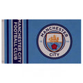 Himmelblau - Back - Manchester City FC Streifen Fahne