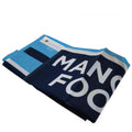 Himmelblau - Side - Manchester City FC Streifen Fahne