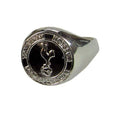 Silber - Back - Tottenham Hotspur FC versilberter Wappen-Ring