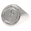 Silber - Front - Tottenham Hotspur FC versilberter Wappen-Ring
