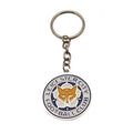 Bunt - Front - Leicester City FC Champions Wappen Schlüsselanhänger