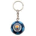 Blau - Front - Manchester City FC Fußball Schlüsselanhänger