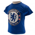 Blau-Weiß - Back - Chelsea FC Kinder T-Shirt und Short Set