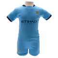 Blau - Back - Manchester City FC Kinder T-Shirt und Short Set