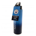 Blau - Back - Manchester City FC - Wasserflasche, Aluminium