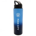 Blau - Front - Manchester City FC - Wasserflasche, Aluminium