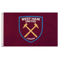 Weinrot - Back - West Ham United FC - Fahne