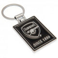 Schwarz-Silber - Side - Arsenal FC - Kugelschreiber- und Schlüsselanhänger -Set