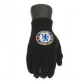 Schwarz - Back - Chelsea FC - Handschuhe für Kinder, Gestrickt