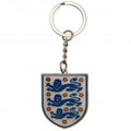 Weiß-Blau - Front - England FA - Schlüsselanhänger