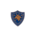 Blau - Front - Leicester City FC - Retro - Emblem, Metall