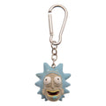 Grau-Blau - Front - Rick And Morty - Rick 3D Schlüsselanhänger