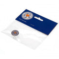 Weiß-Blau-Orange - Back - Leicester City FC - Wappen - Abzeichen - Metall