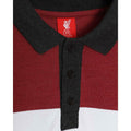 Anthrazit-Rot-Weiß - Back - Liverpool FC - Poloshirt für Herren