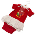 Rot-Weiß - Side - British & Irish Lions - Bodysuit, Tutu-Rock für Baby