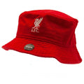Rot - Front - Liverpool FC - Wappen Schlapphut für Herren-Damen Unisex