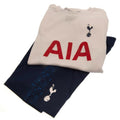 Weiß-Marineblau - Side - Tottenham Hotspur FC - T-Shirt und Shorts für Kinder