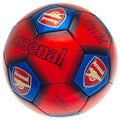 Rot-Dunkelblau - Front - Arsenal FC - Fußball mit Unterschriften