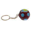 Weinrot-Blau-Gelb - Back - Aston Villa FC - Schlüsselanhänger Fußball