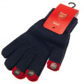 Schwarz-Rot - Side - Arsenal FC - Herren-Damen Unisex Handschuhe, Jerseyware