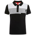 Schwarz-Grau-Weiß - Front - Liverpool FC - Poloshirt für Kinder