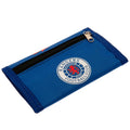 Königsblau-Rot - Back - Rangers FC - "Colour React"  Nylon Brieftasche