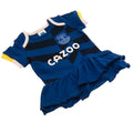 Königsblau-Weiß - Back - Everton FC - Bodysuit Tutu-Rock für Baby
