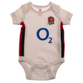 Weiß-Blau-Rot - Side - England RFU - Bodysuit für Baby (2er-Pack)