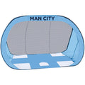 Blau-Schwarz - Back - Manchester City FC - Wappen - Aufstellbares Fußballtor