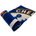Königsblau-Weiß - Front - Chelsea FC - Decke, Fleece, Puls